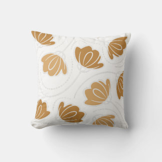 Bold Sage Botanical Minimalist Leaf Art Cushion