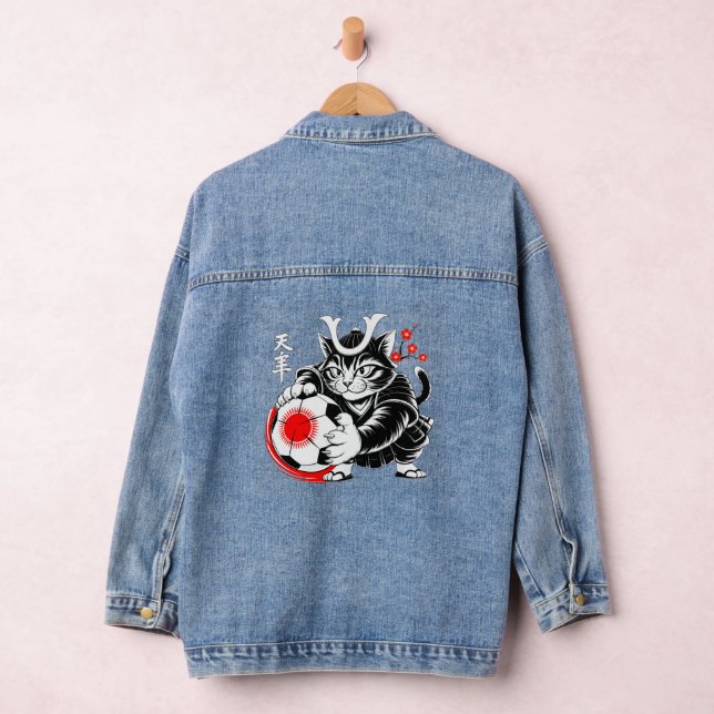 Bold Samurai Cat Jackets for Women (Hangar)