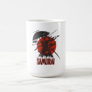 Bold Samurai Warrior – Japanese Art Coffee Mug
