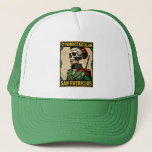Bold San Patricios Battalion Irish Mexican Pride Trucker Hat