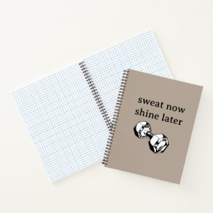 Bold Sans Serif Clean Notebook Journal 