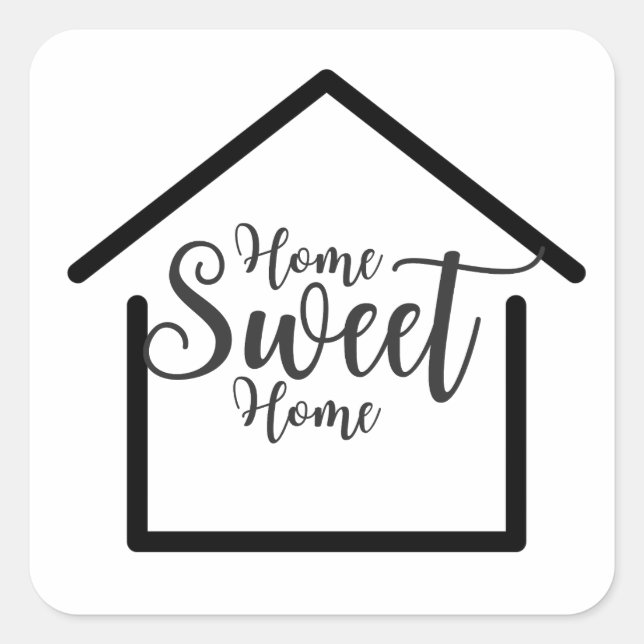 Bold Sans Serif Modern Realtor Sticker   (Front)