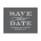 Bold Save the Date Postcard