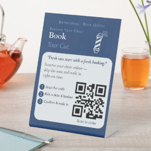 Bold Scan to Book QR Code Sign Appointments