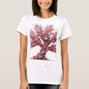 Bold Silver ABSTRACT ART Design T-Shirt
