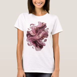 Bold Silver ABSTRACT ART Graphic Tee