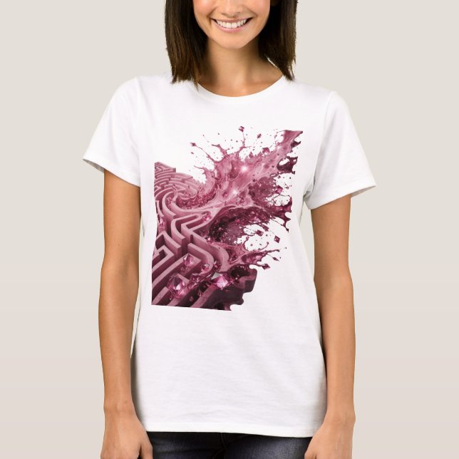 Bold Silver MIND BLOWING MILESTONES Quote Shirt (Front)