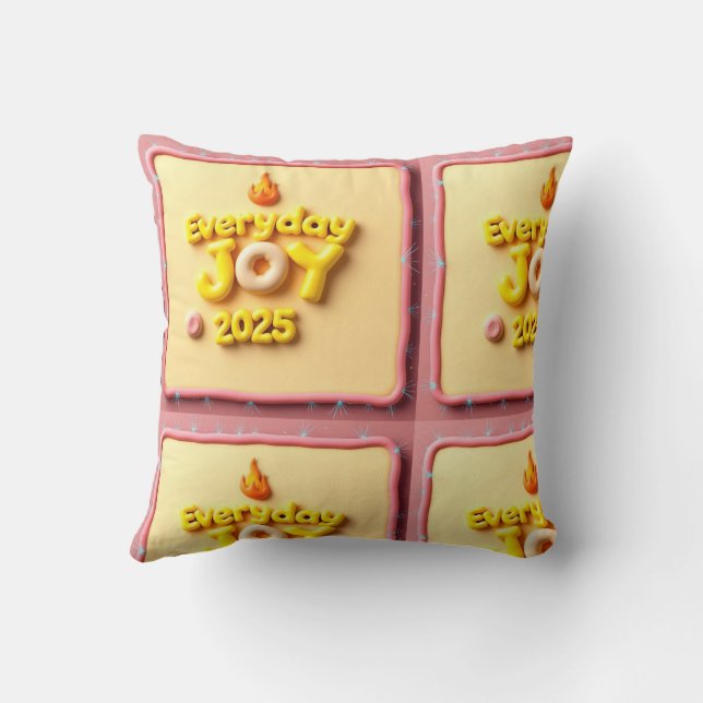 Bold Sketch Pulse Cushion (Back)