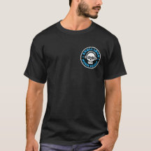 Bold Skull Loud Music Addict Logo T-Shirt