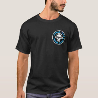 Bold Skull Loud Music Addict Logo T-Shirt