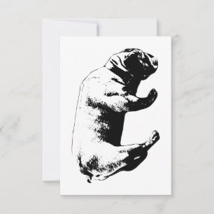 Bold Sniff, Ink Path Thank You Card