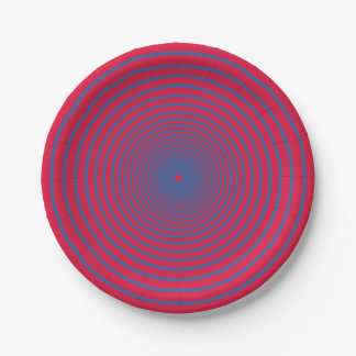 Bold Spiral Party Plate – Customisable