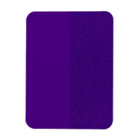 Bold Split Purple Custom Flexible Photo Magnet
