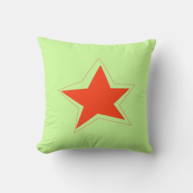 Bold Star pillow (Front)