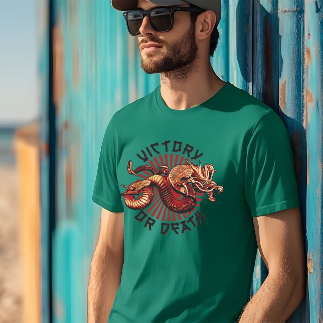 Bold Statement Tee for Warriors: Victory or Death (Creator Uploaded)