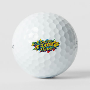 "Bold Steps Forward" Golf Balls