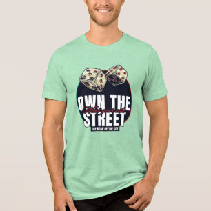 Bold Street Vibe Dice Gambler Urban Unisex Tee