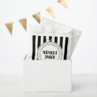 Bold Stripe Midnight Snack Wedding Favour