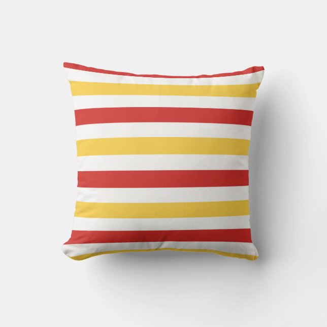 Bold Striped Harmony Cushion (Front)