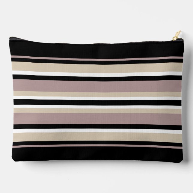 Bold Stripes Accessory Pouch (Back)