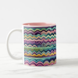 Bold Stripes Coffee Mug ,Elegant Coffee Mug