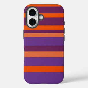 Bold Stripes Fusion iPhone 16 Case