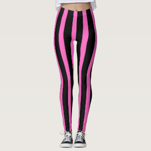 "Bold Stripes Leggings" Leggings