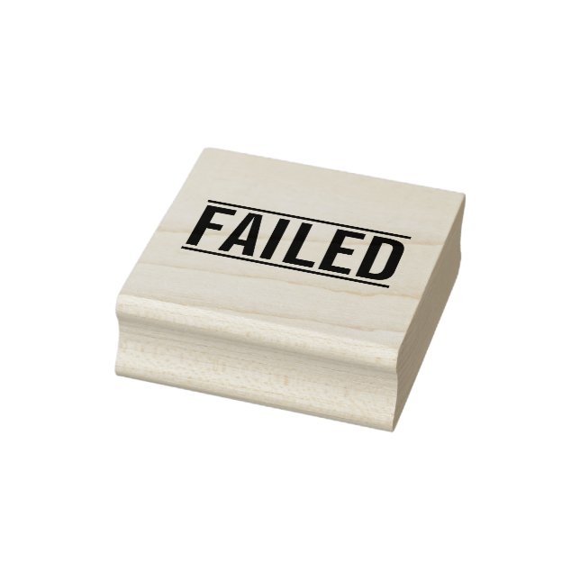 Bold Style - Failed - Business/Company Rubber Stamp (Stamp)