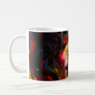 Bold Surreal Portrait Coffee Mug