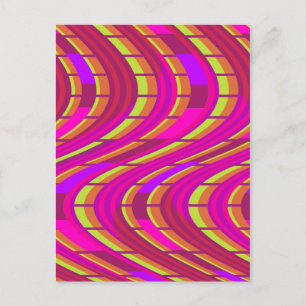 Bold Swirl Postcard