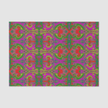 Bold Swirls Tissue Paper (Purple)