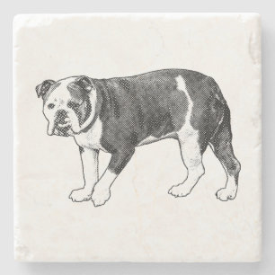 Bold Table, Bulldog Dot Coaster