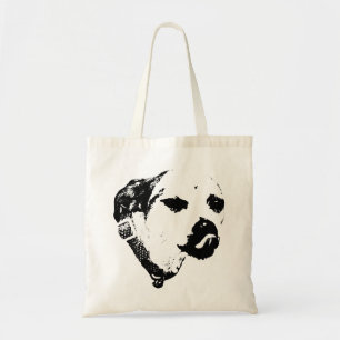Bold Terrier Tote – Wink and Lick Design Bag