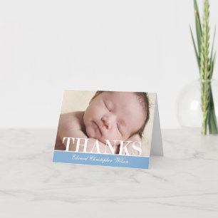 Bold Thanks Thank You Card
