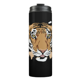 Bold Tiger Face Thermal Tumbler