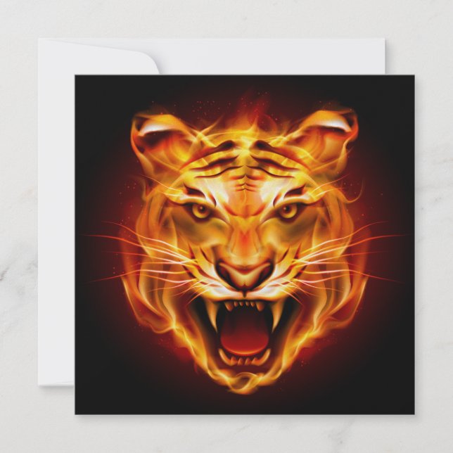 Bold Tiger Invitation - SRF (Front)