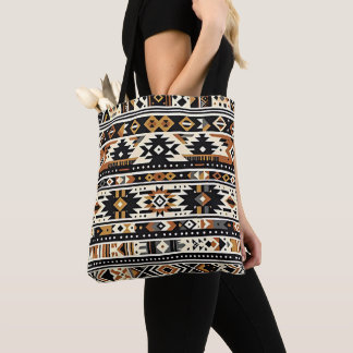 Bold Tribal Geometric Tote Bag