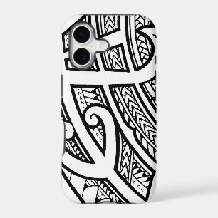 Bold tribal tattoo Island design with spearheads
