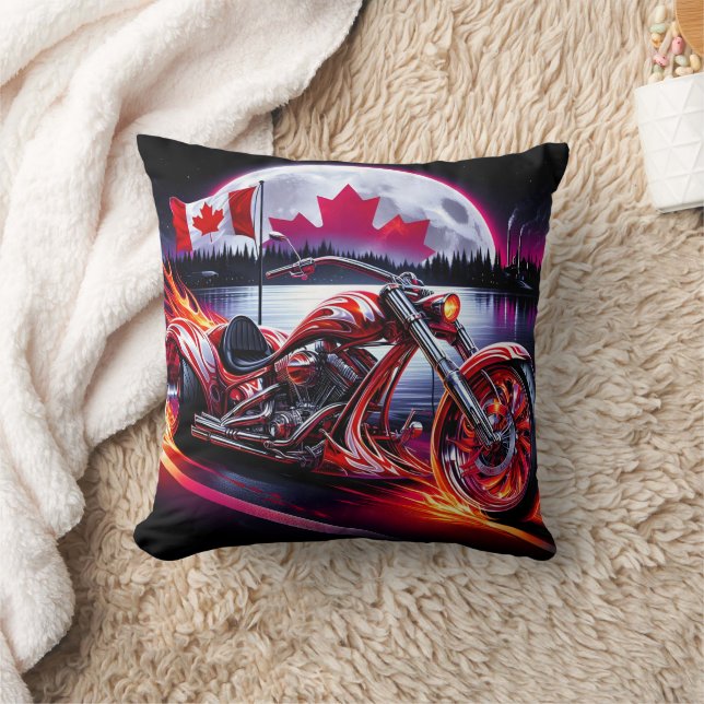 Bold trike by twilight waterside cushion (Blanket)