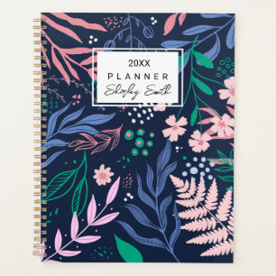 Bold Tropical Botanical Planner Stylish & Vibrant