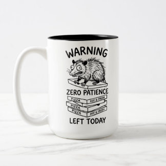 Bold Two-Tone Mug Coffee Frenzy