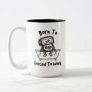 Bold Two-Tone Mug for Coffee Lovers