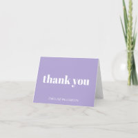 Bold Typography Modern Lavender Birthday Party