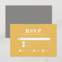 Bold Typography Yellow and Grey Modern Bat Mitzvah