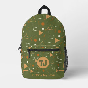 Bold Vacation Travel Teacher Backpack