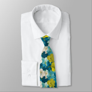 Bold Valentine Gifts For Boyfriend Tropical Floral Tie
