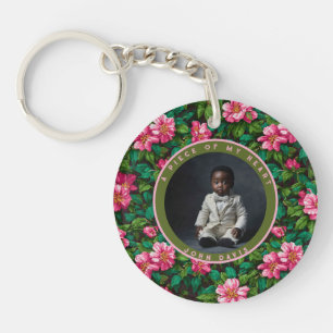 Bold Valentine'S Day Gifts Gardenias Custom Key Ring