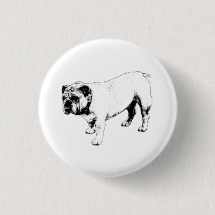 Bold Vector Mark 3 Cm Round Badge