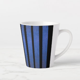 Bold Vertical Stripe Coffee Mug Latte Mug