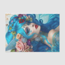 Bold Vibrant Victorian Decoupage Paper